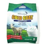 Harwany Gold Goat Goat Milk Powder (18s x 21g) 378g - Goats milk is highly nutritious, contains essential vitamins and minerals (and higher amounts of potassium, iron and vit A than cows’ milk